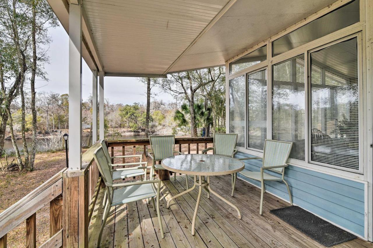 Fishing Paradise With Deck On Suwannee River Branford Zewnętrze zdjęcie